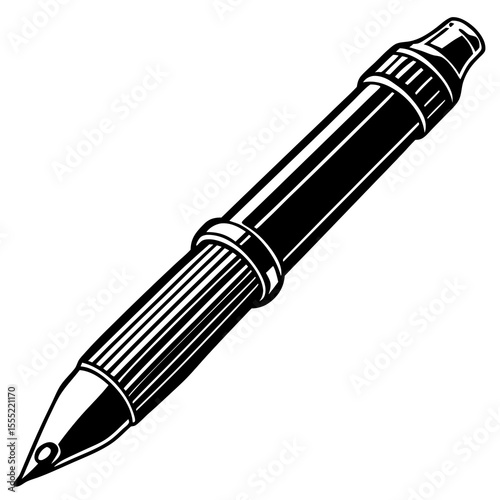 pen isolated on white background