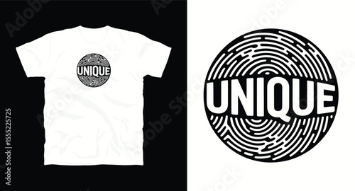 Unique typography t-shirt design
