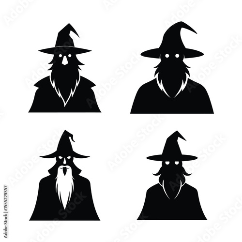 halloween icons set