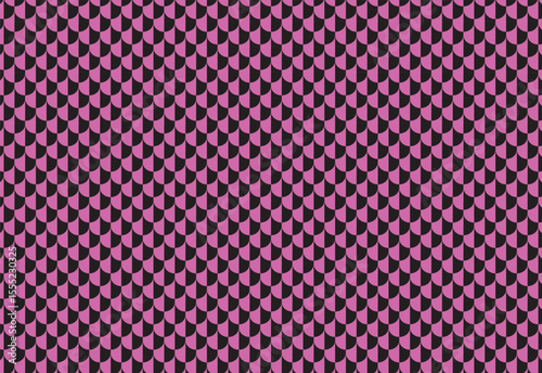 Seamless two tone geometric scale pattern in 90s black and purple hues. Perfect for retro designs, digital backgrounds, or modern textiles.