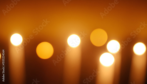 abstract background with bokeh lights