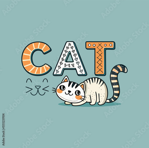 Cat lover custom typography t-shirt design vector illustration, purrfect love cat t-shirt design template for Valentine's day

