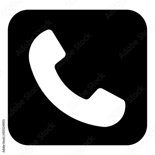Phone call icon. Telephone icon symbol. Vector illustration