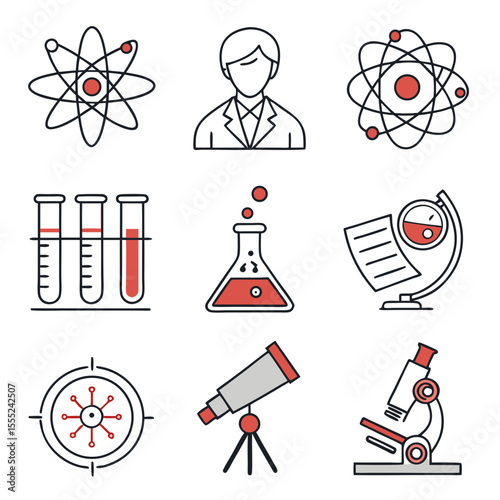 science and chemistry icon