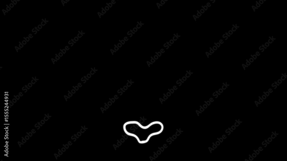 Romantic Flash FX Motion Pack, Hand Drawn Liquid Heart Explosions, Sparkling Lines, Smoke Effects and Energy Bursts – 2D Animation on Alpha Transparent Black Screen Background