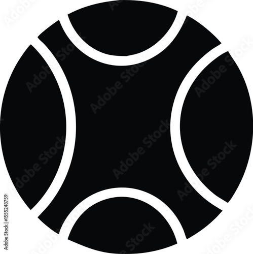 Tanis ball vector illustration