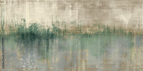 Abstract background showing green and beige colors creating a textured effect