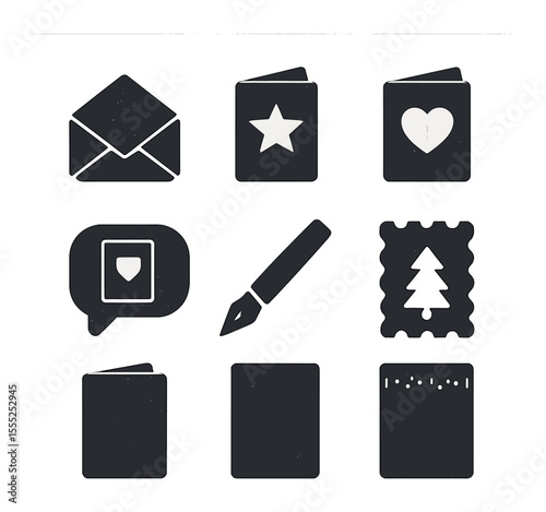 Medicinal Plant Icons. Solid, filled icons set of medicinal plants: aloe leaf, chamomile flower, ginseng root,