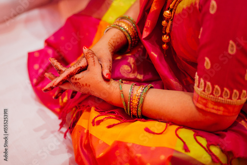 Scenes from a traditional South Asian wedding