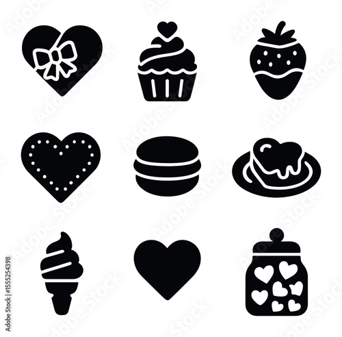 Equity Training Icons. Solid, filled icons set of equity training: knowledge lightbulb, equal sign,