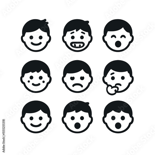 Legal Reform Icons. Solid, filled icons set of legal reform: reform bill, protest banner, court change icon,