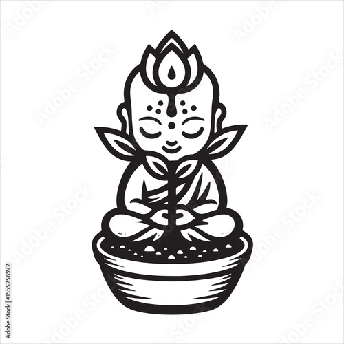 Cute Buddha