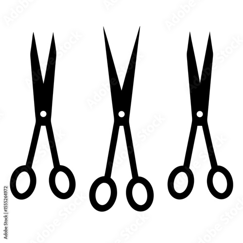 scissors and comb