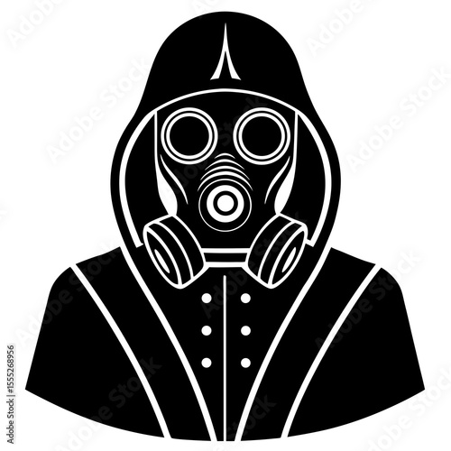 gas mask vector illustration