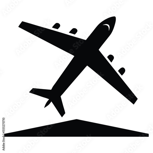 vector airplane icon