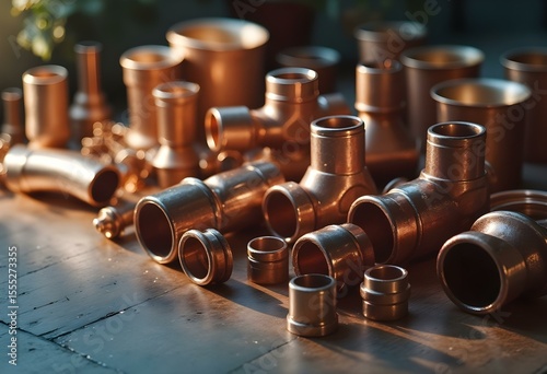 Copper Pipes and Fittings for Plumbing Work – High-Quality Plumbing Materials

