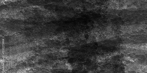 Abstract watercolor texture overlay design to create grungy vintage effect of grey and black distressed pattern background, black and white art texture artistic paper textures on stylish design.