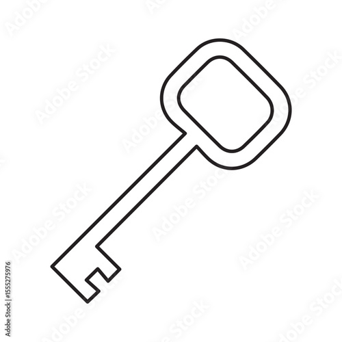 Door key home line Icon