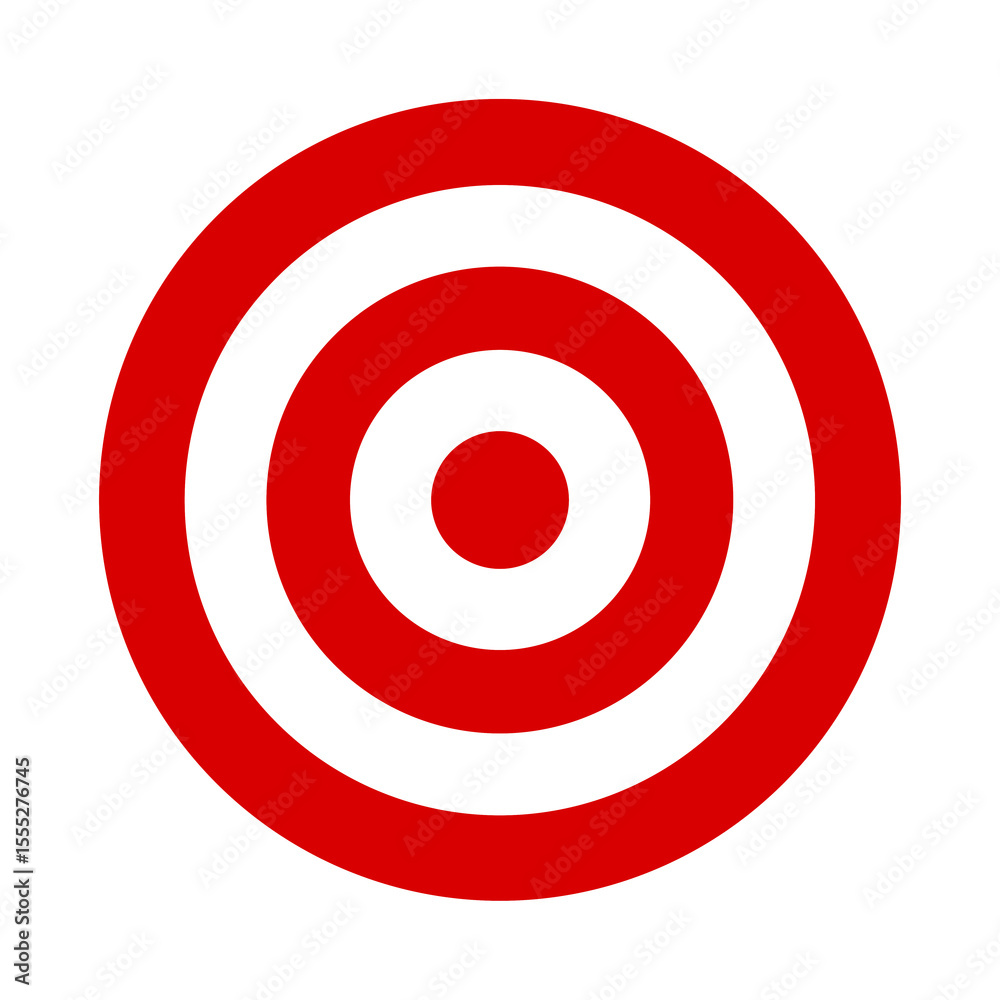 Dart target icon with simple and modern design Dart target icon with simple and modern design