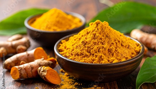 Ground Turmeric (Indian) – A golden-yellow powder, finely ground from the root of the turmeric plant. 
