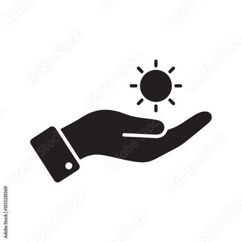 SPF shield protection icon for sunscreen products representing sun protection factor and defense against UVA and UVB ultraviolet radiation vector solid glyph icon