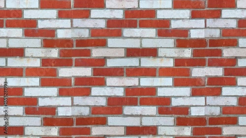 Brick Wall Texture Motion Background in 4K