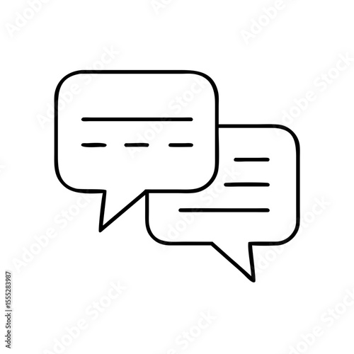 Speech bubble icon representing communication in public speaking
