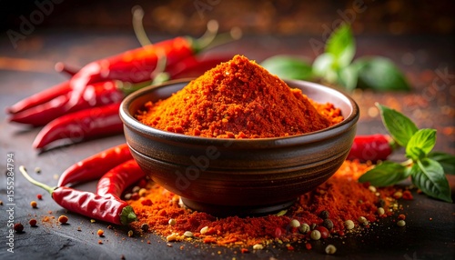 Ground Chili (Thai or Korean) – A finely ground chili powder that adds a sharp heat to Asian dishes. 