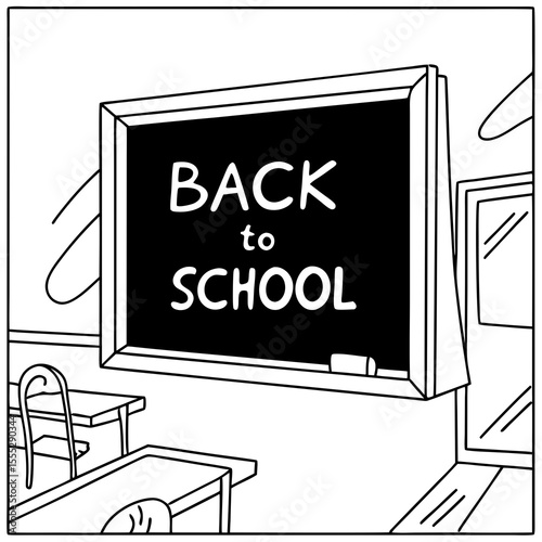 back to school illustration