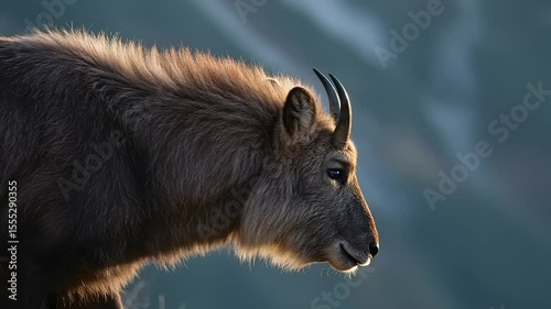 Wallpaper Mural Close-up of a wild animal with horns. Torontodigital.ca