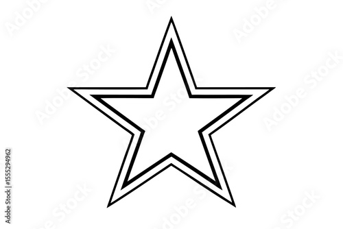 A 3D silver Star of David gleams as a festive design element on a white background