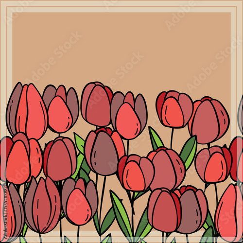 Print for kerchief, bandana, scarf, handkerchief, shawl, neck scarf. Squared pattern with ornament for fabric, textile, silk products. Paisley vector with abstract flowers. Floral folk tracery.