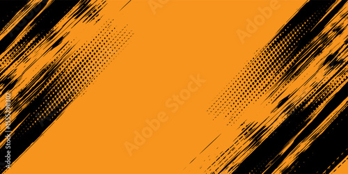 Pop art comic sports style vector background dots. Grunge vector.