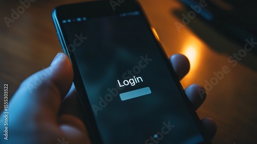Smartphone login screen (1)