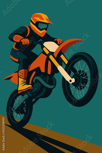 man on motorcycle