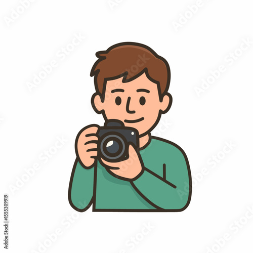 man with camera