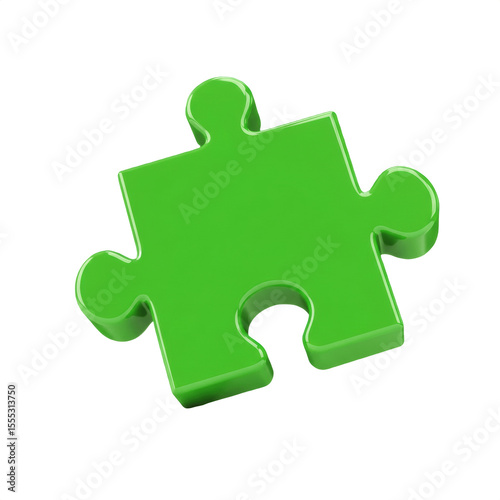 3d puzzle piece isolated on transparent background, PNG, PNG format, puzzle icon, problem solving, strategy symbol, solution concept, matching piece