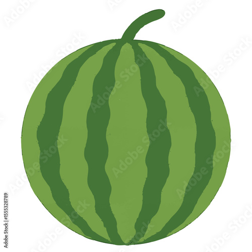 watermelon illustration vector on white background
Vector illustration icon fruits, vegetables on white background
