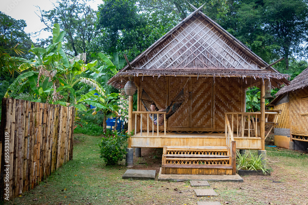 Vacation in Thailand. Sea, beach, tropical fruits and drinks Vacation in Thailand. Sea, beach, tropical fruits and drinks