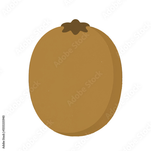 kiwi illustration vector on white background
Vector illustration icon fruits, vegetables on white background
