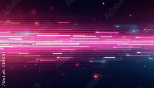 a close up of a pink and blue background with a lot of lights