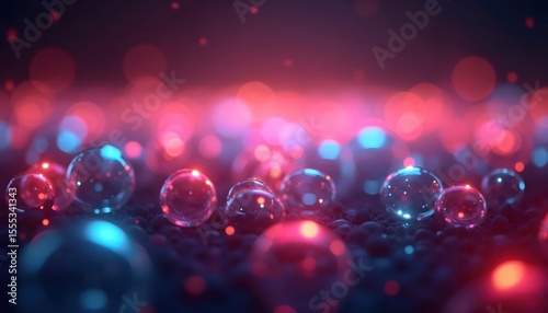a close up of a blurry background with a bright light