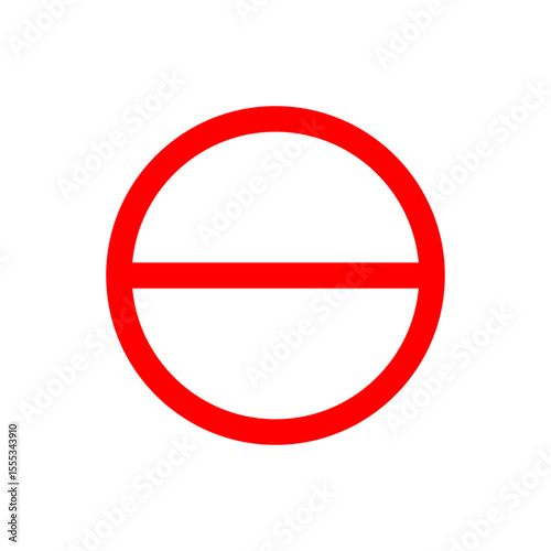 no entry sign