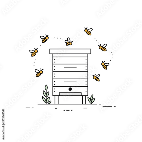 Urban Beekeeping Hive