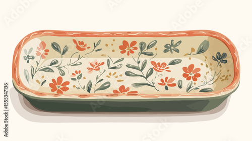 Handmade Ceramic Rectangle Tray Kit for Pottery Enthusiasts