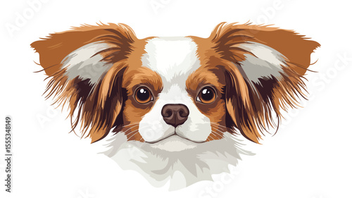 Cute Papillon Muzzle: Amusing Continental Toy Spa