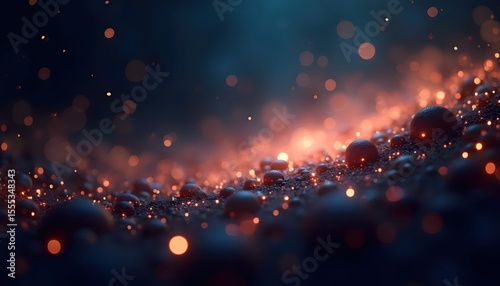 a close up of a blurry background with a bright light