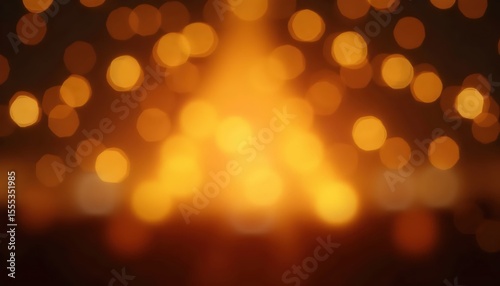 a close up of a blurry image of a candle with a black background,
