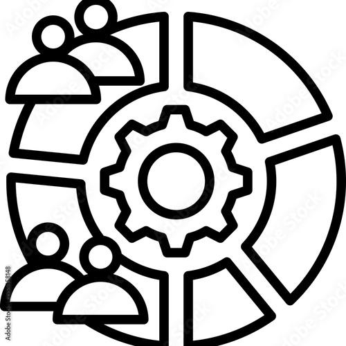 Segmentation Icon