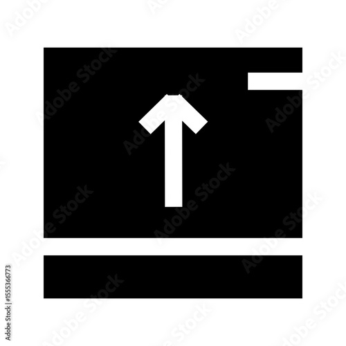 black and white upload file vector illustration